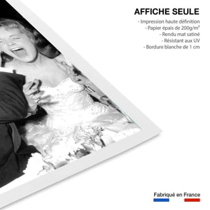 Affiche célébrité Romy Schneider Affiche seule