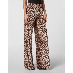 PHILIPP PLEIN Trousers LEOPARD