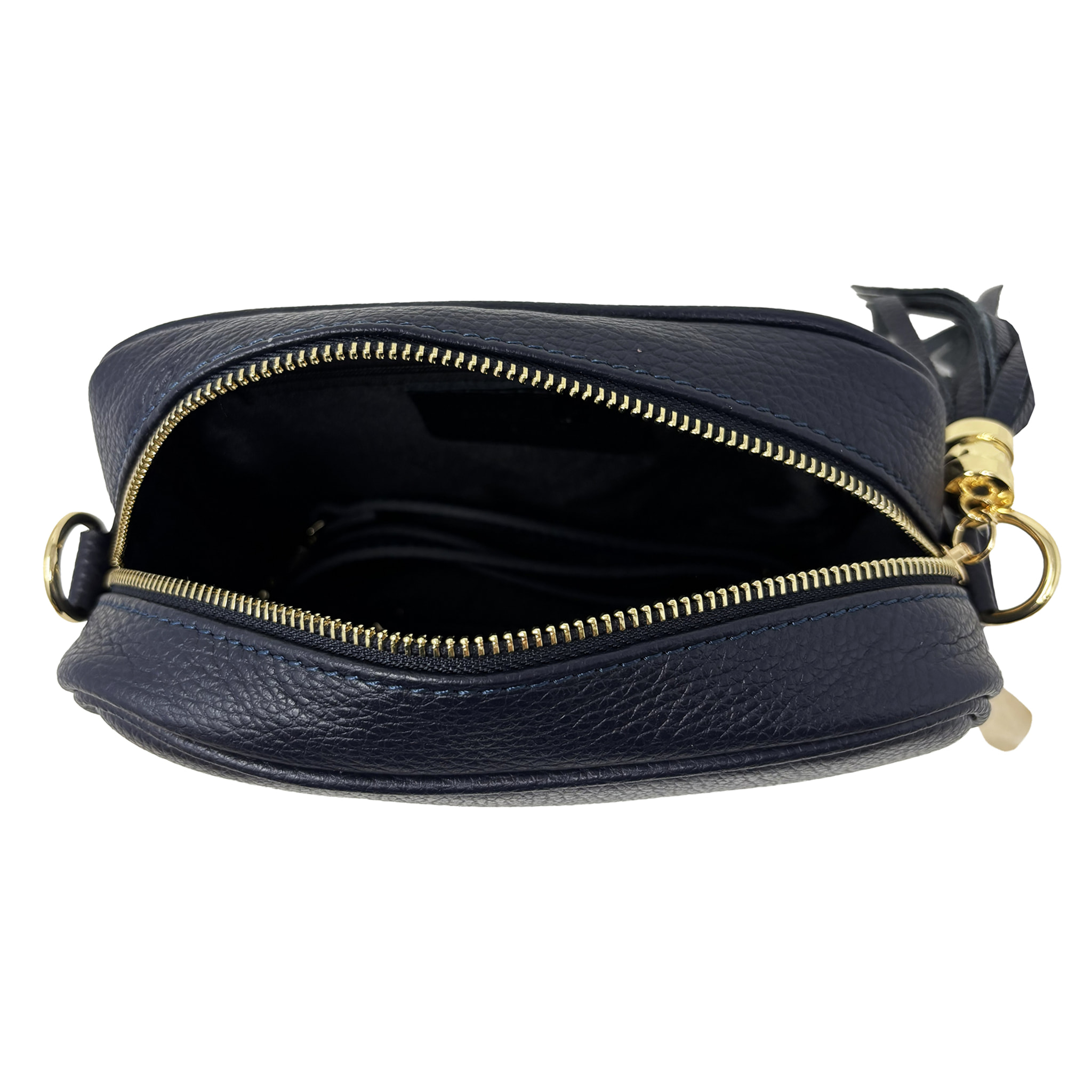 Borsetta a Tracolla Clutch in Vera Pelle Made in Italy
