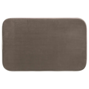 Tapis mémoire de forme Taupe Colorama