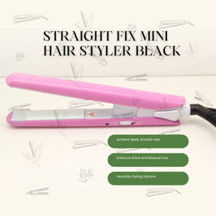 Go & Glide Mini-Haarglätteiser Rosa