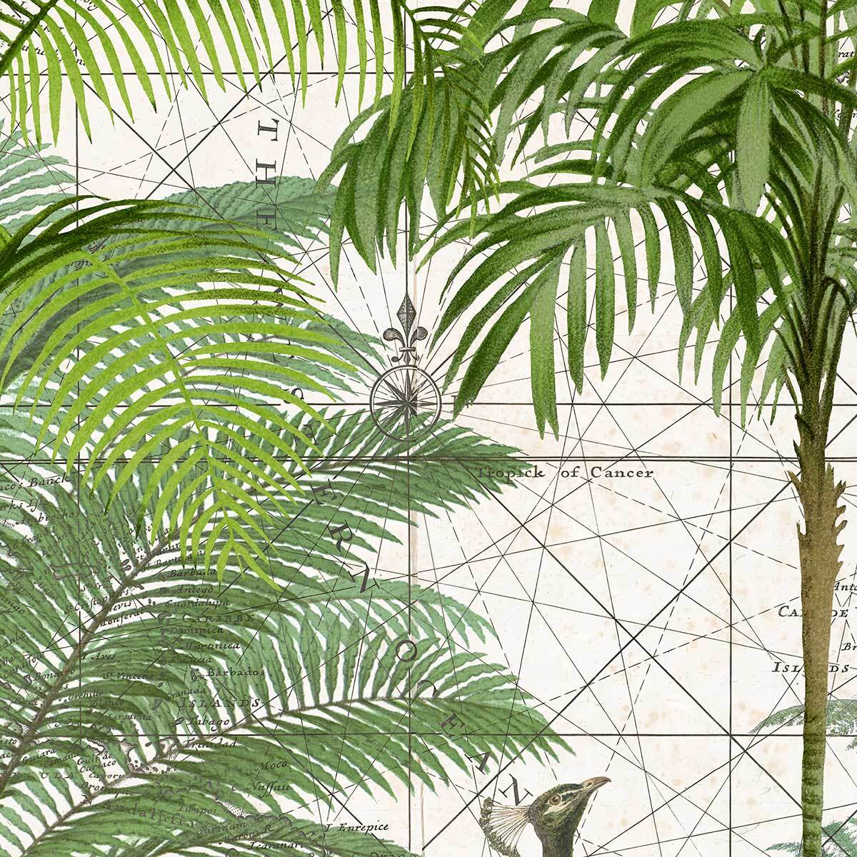 Papier peint panoramique Empire Tropical Intissé