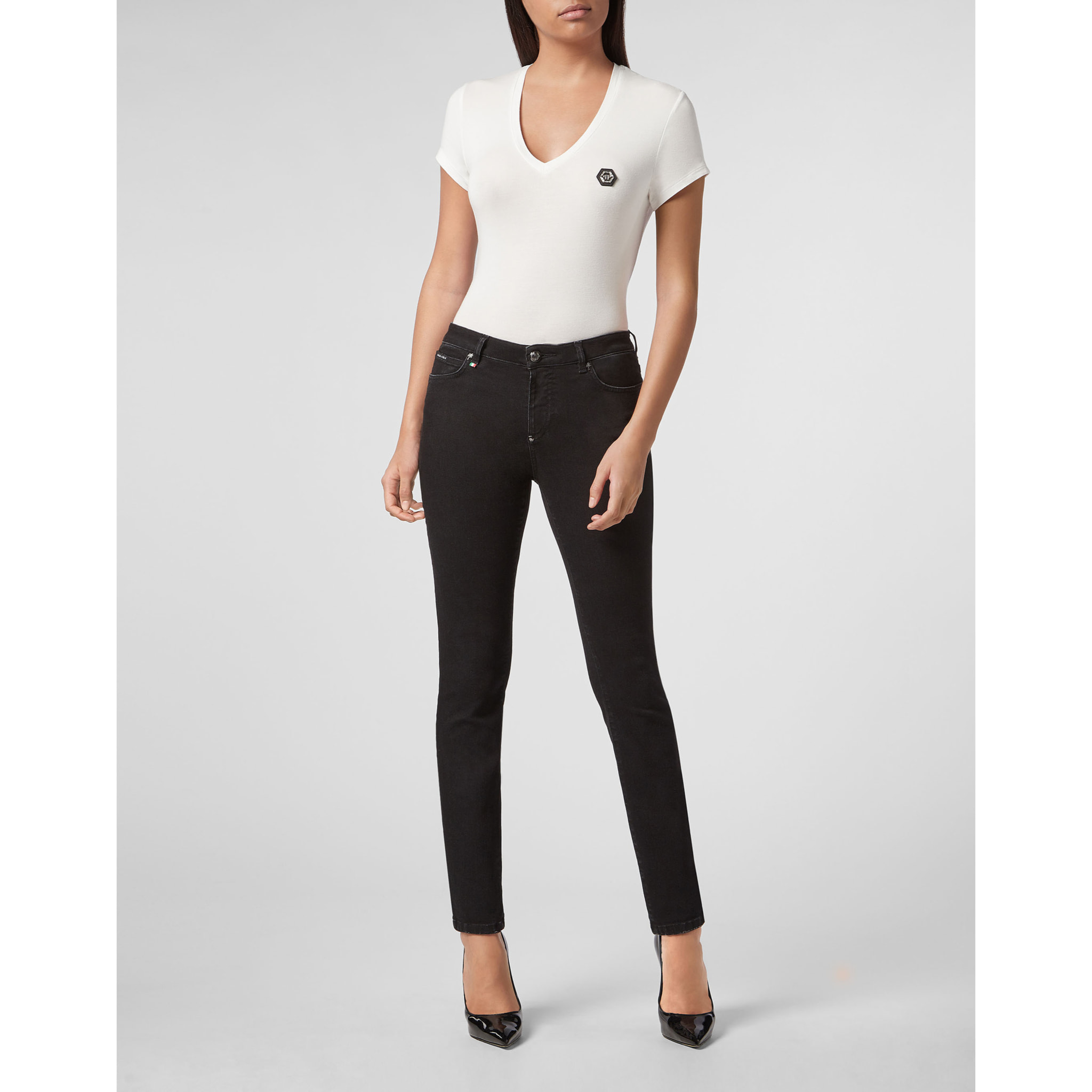 PHILIPP PLEIN Miss Slim Fit Statement