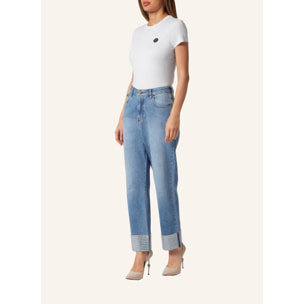 PHILIPP PLEIN Pantalones vaqueros Loose Fit HEART