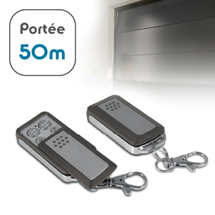 Motorisation pour porte de garage - Guidage par chaîne rail en forme de U - Strömma 600 - Avidsen -