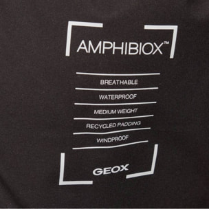 Abrigos Hombre de la marca GEOX  modelo M CLINTFORD LONG JKT NEGRO