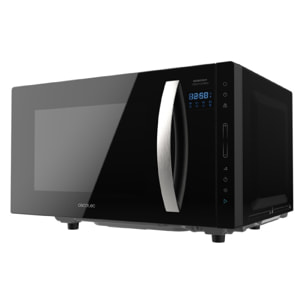 Cecotec Micro-ondes sans plateau GrandHeat 2300 Flatbed Touch Black