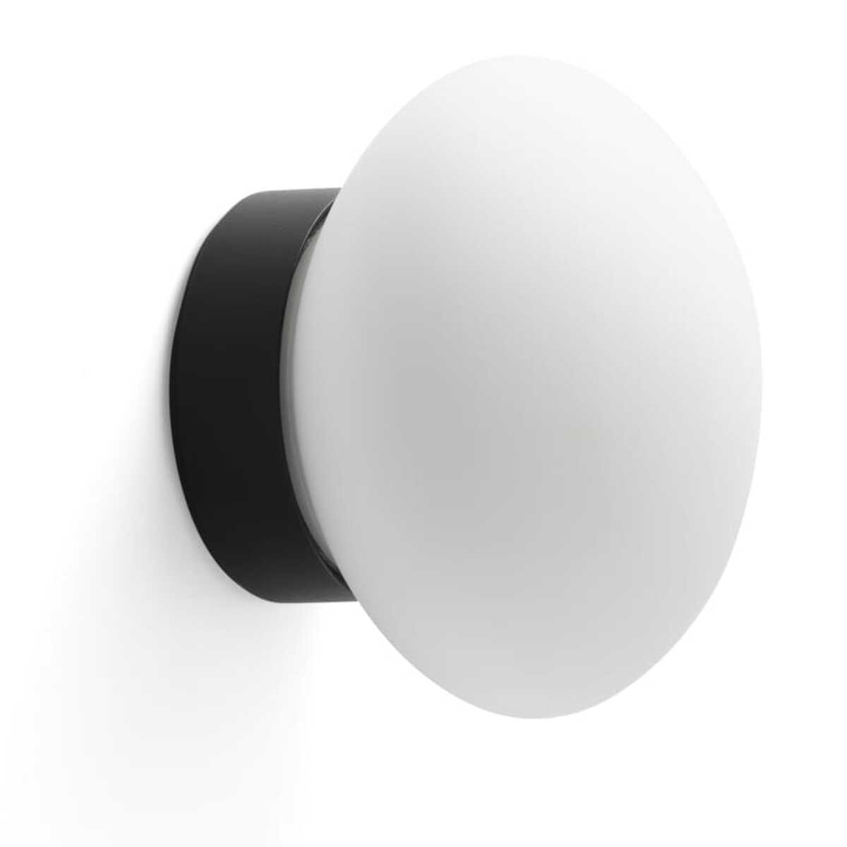 NUBO 120 Applique/plafonnier noir