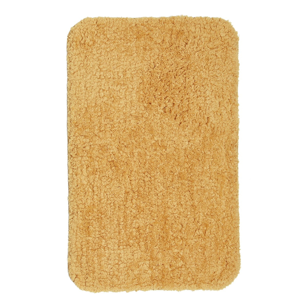 Tapis de bain tufté uni ESSENTIAL jaune