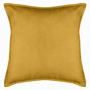 Coussin "Lilou" - jaune moutarde 55x55 cm