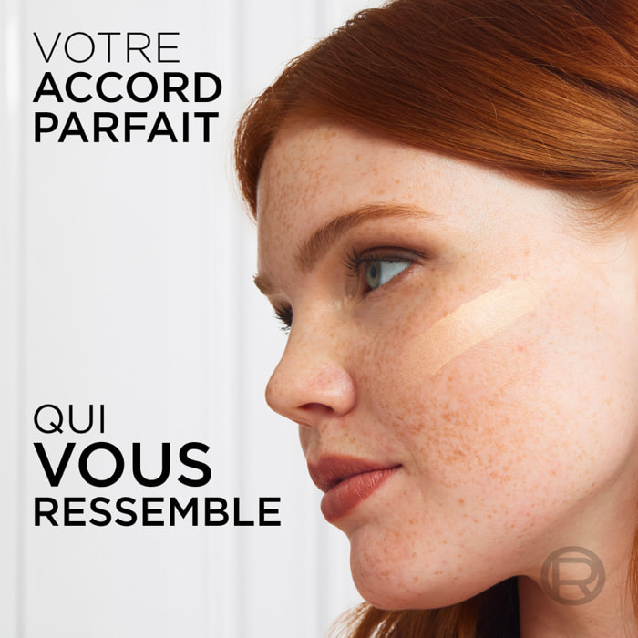 L'Oréal Paris Accord Parfait Fond de Teint Fluide 7R Ambre Rosée 30ml