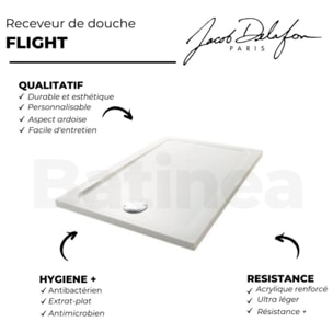 Receveur antidérapant Flight Low extra plat