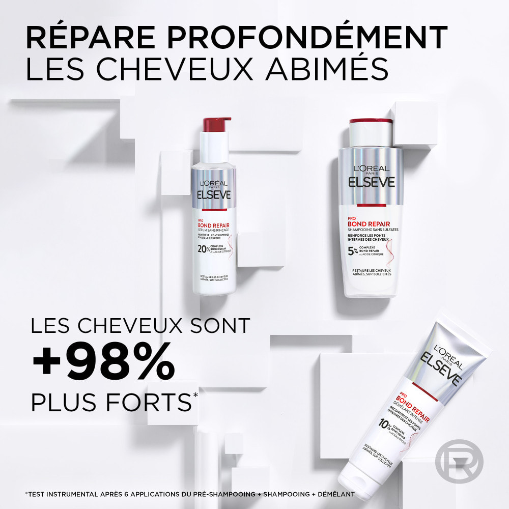 L'Oréal Paris Elseve Pro Bond Repair - La Routine Protectrice des Cheveux Abîmés