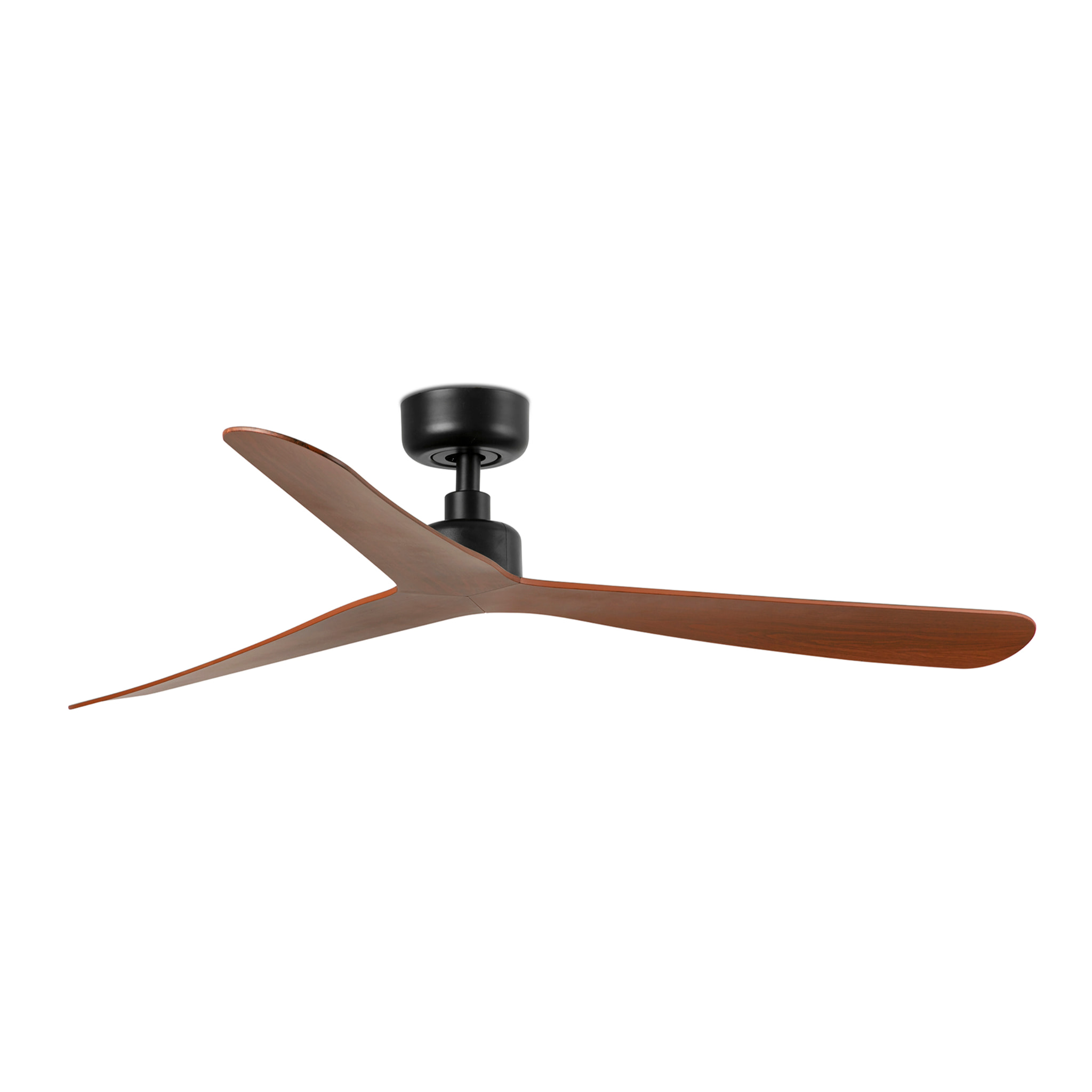 ROCKER L Ventilateur noir/noyer