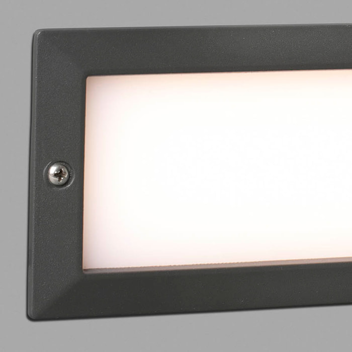 STRIPE-2 Lampe encastrable gris foncé