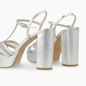 SANDALIAS PLATEADAS PONTUS