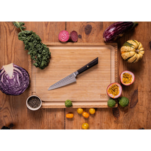 Couteau Universel Petty Bunka | Lame 135 mm | Acier Inoxydable | Lame Japonaise 440C