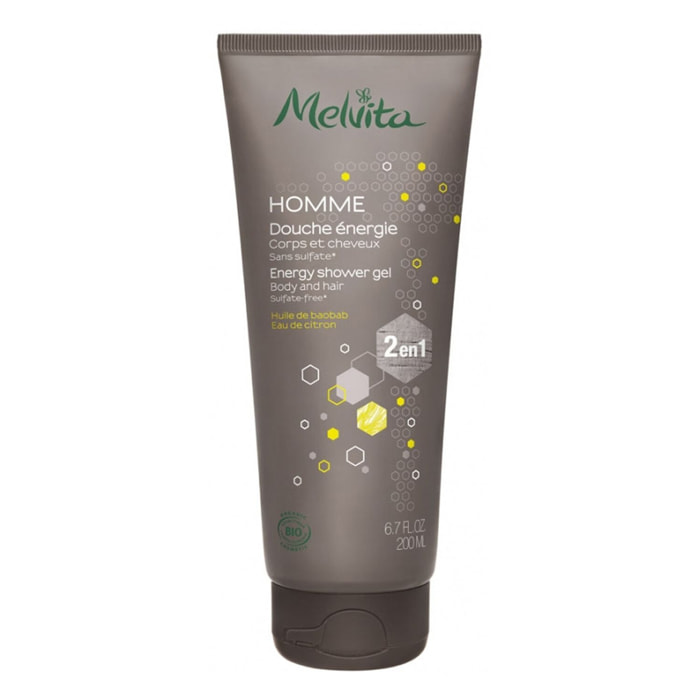 Douche Energie  - 2en1 Corps & Cheveux 200 ml