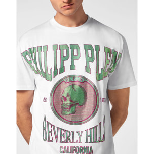 PHILIPP PLEIN Camiseta de cuello redondo y manga corta