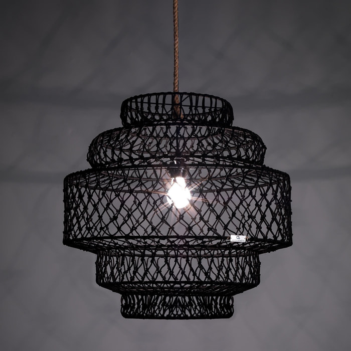 TOMASUCCI Lampadario DIAMOND Nero