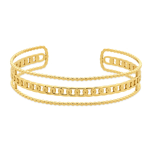 Pulsera Howllial acabado oro amarillo 18k