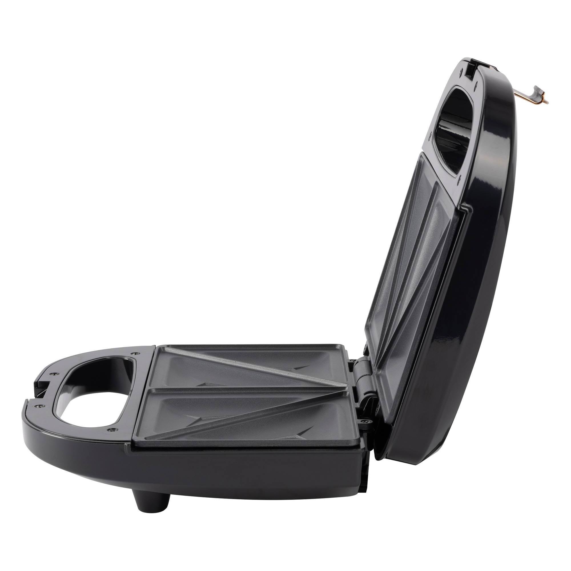 Bergner COPPER Sandwichera 750W con luces indicadoras y control de temperatura automático