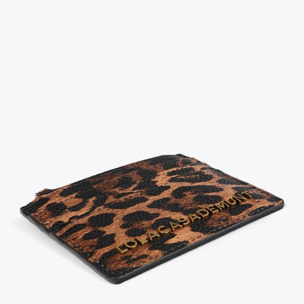 Portacarte stampa animale