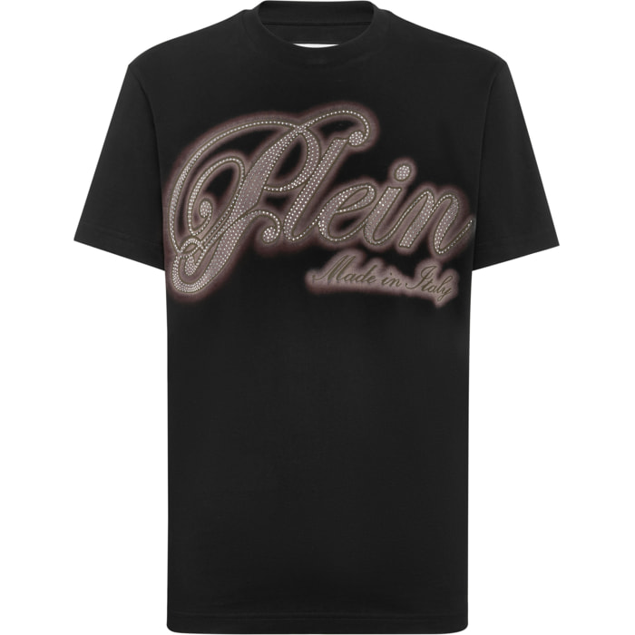 PHILIPP PLEIN T-Shirt Round Neck Ss SIGNATURE