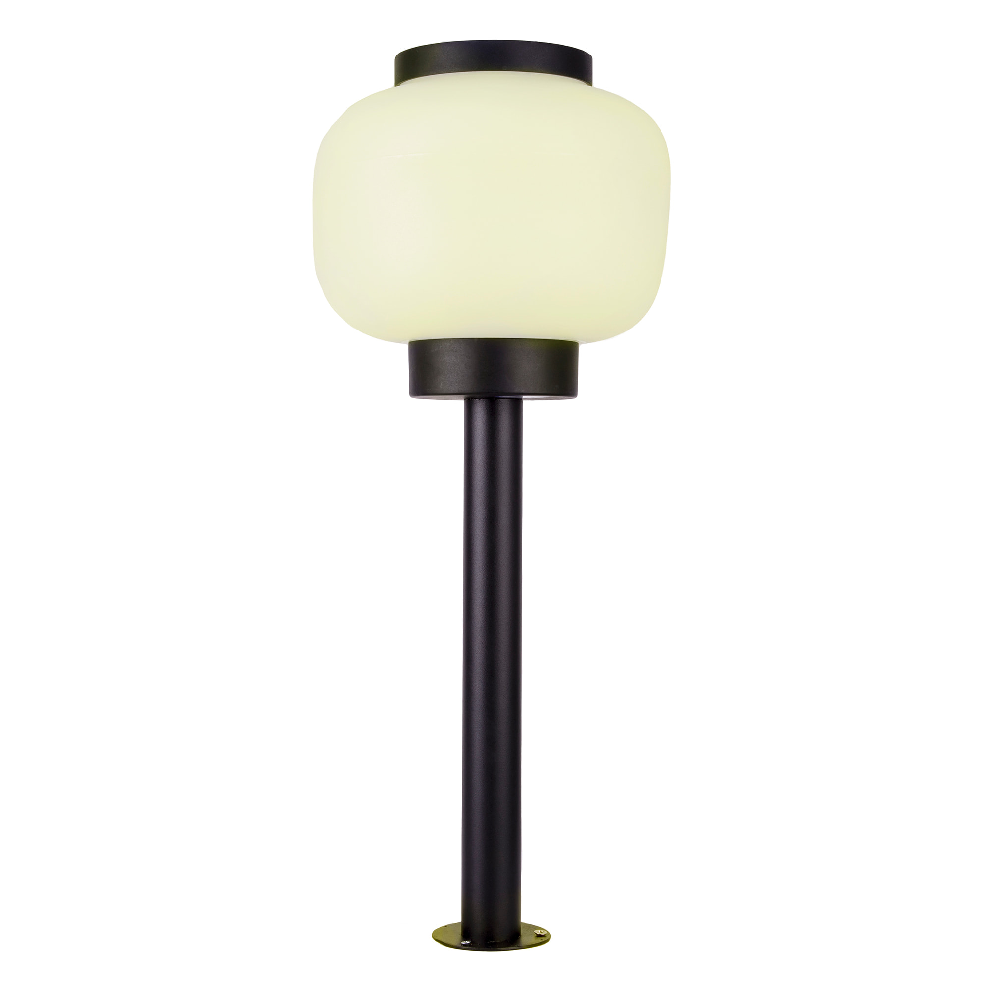 FORLIGHT Lamtam - Baliza de Jardín E27 para Exterior con Protección IP44 Color Negro