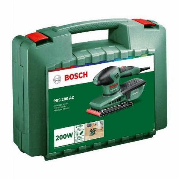 Lijadora orbital BOSCH PSS 200 A - 200 W 92X182 mm - 0603340000