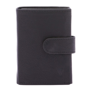 Portafoglio uomo in vera pelle - Modello False - Casual - 7.5 x 10.0 x 2.5 cm