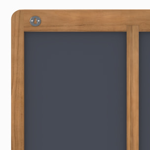 Miroir mural de salle de bain rectangulaire avec étagère - Nymphea