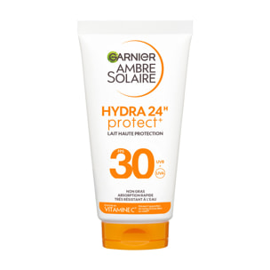 Garnier Ambre Solaire Hydra Protect 24H Lait Protecteur Visage & Corps SPF30 50mL
