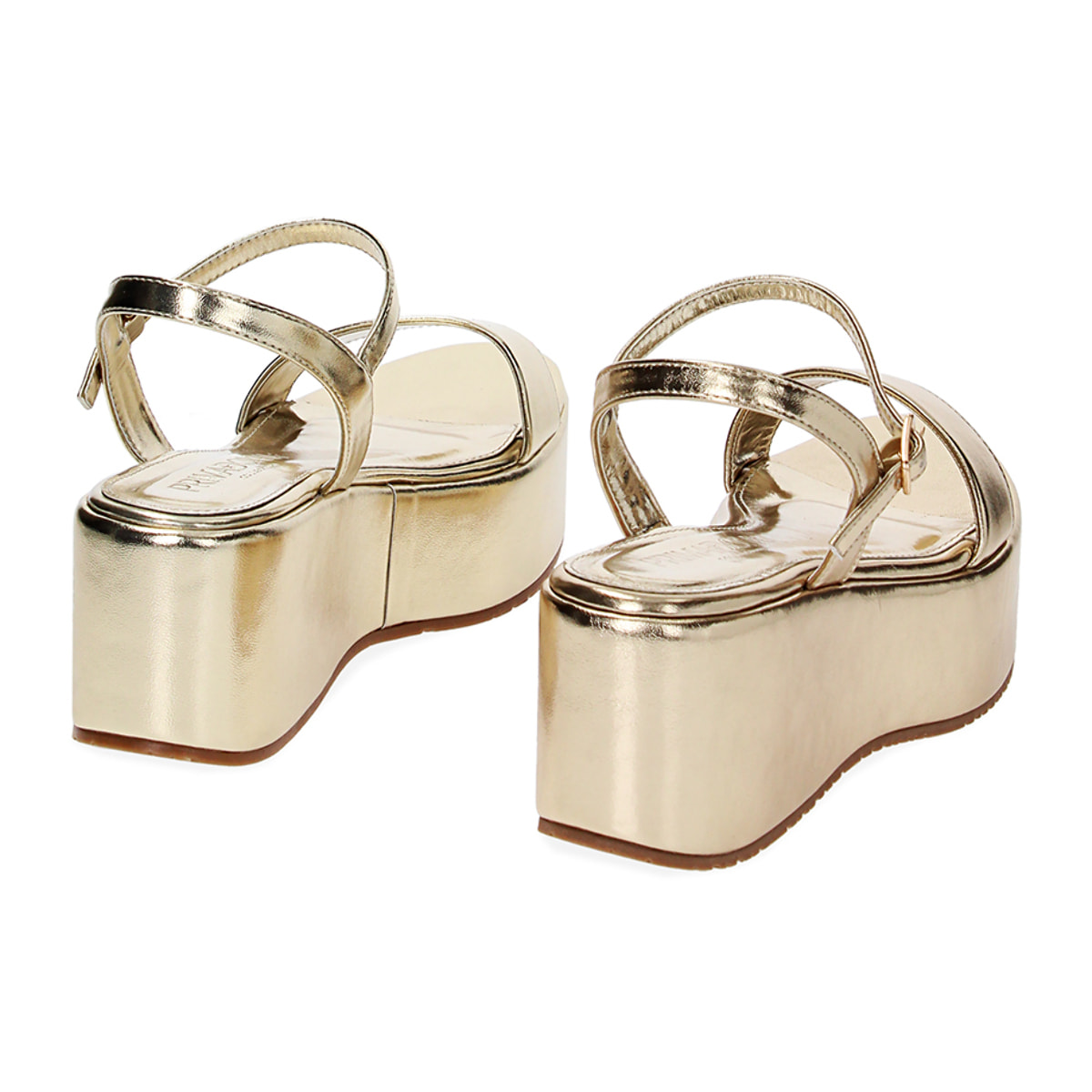 Zeppe oro in laminato