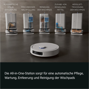 AEG Robot aspirador Serie 8000 Trilobite con 135 min de autonomía AR81UW3SW