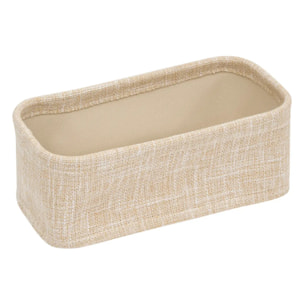 Set 4 paniers beige