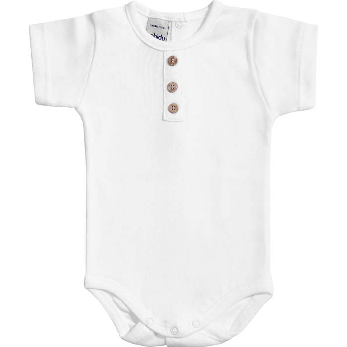 Body bebé manga corta con tapeta