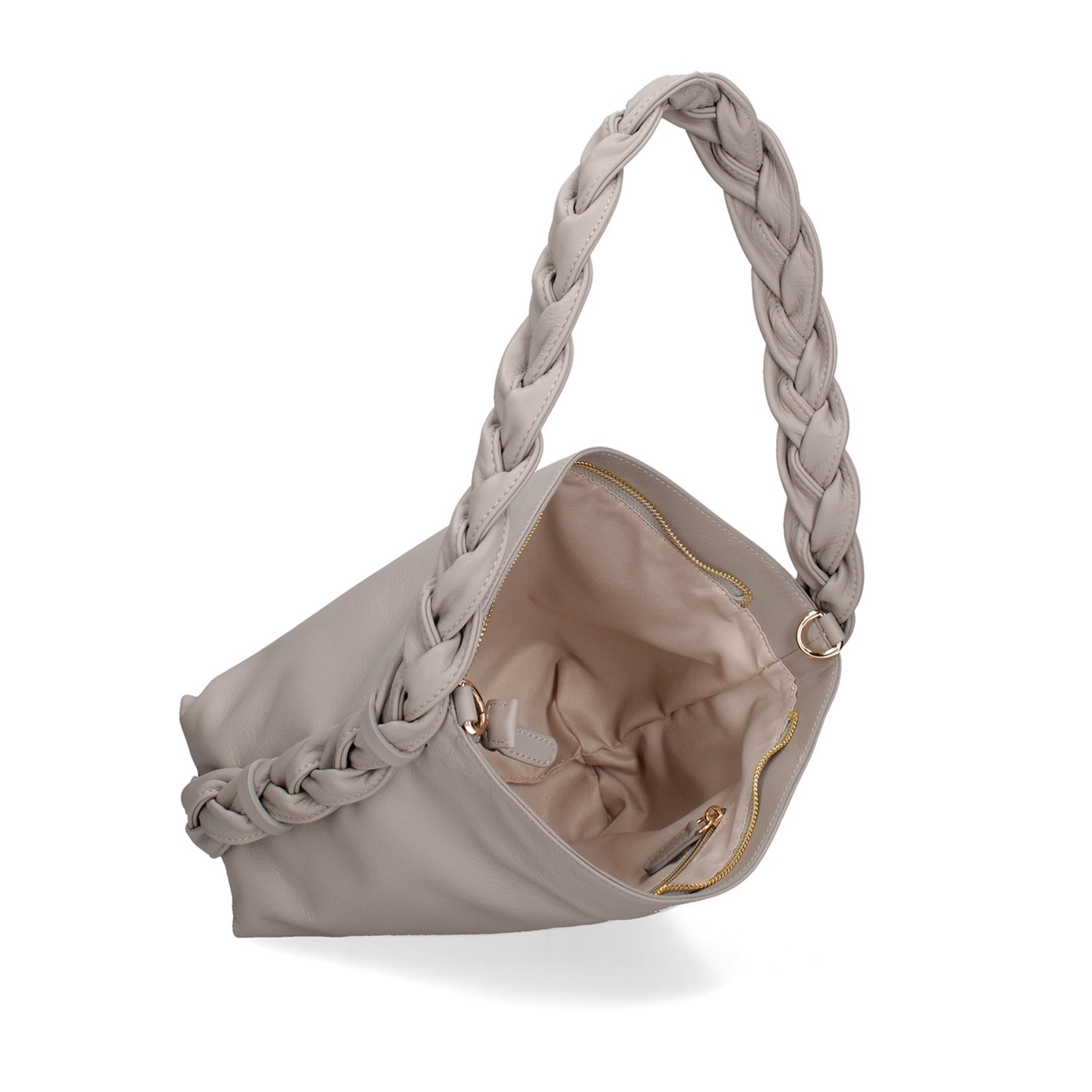 Borsa a spalla da donna - Modello Isara - Vera pelle - 26.0 x 22.0 x 9.0 cm