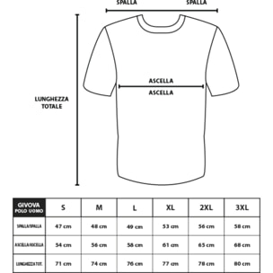 Polo Uomo GIVOVA Manica Corta Cotone