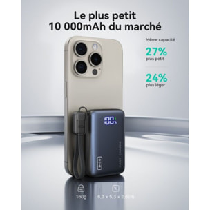 Batterie externe INIU 10000 mAh Pocket Pro S