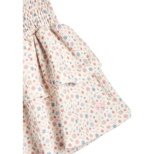 Falda Escalonada Estampado Floral