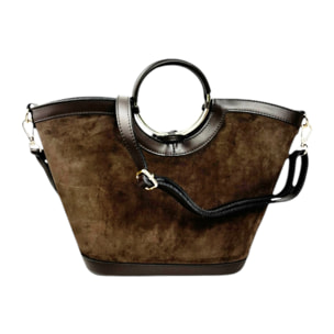 Bolso Hobo Cheval Firenze Clara Mini F/W Marrón Oscuro