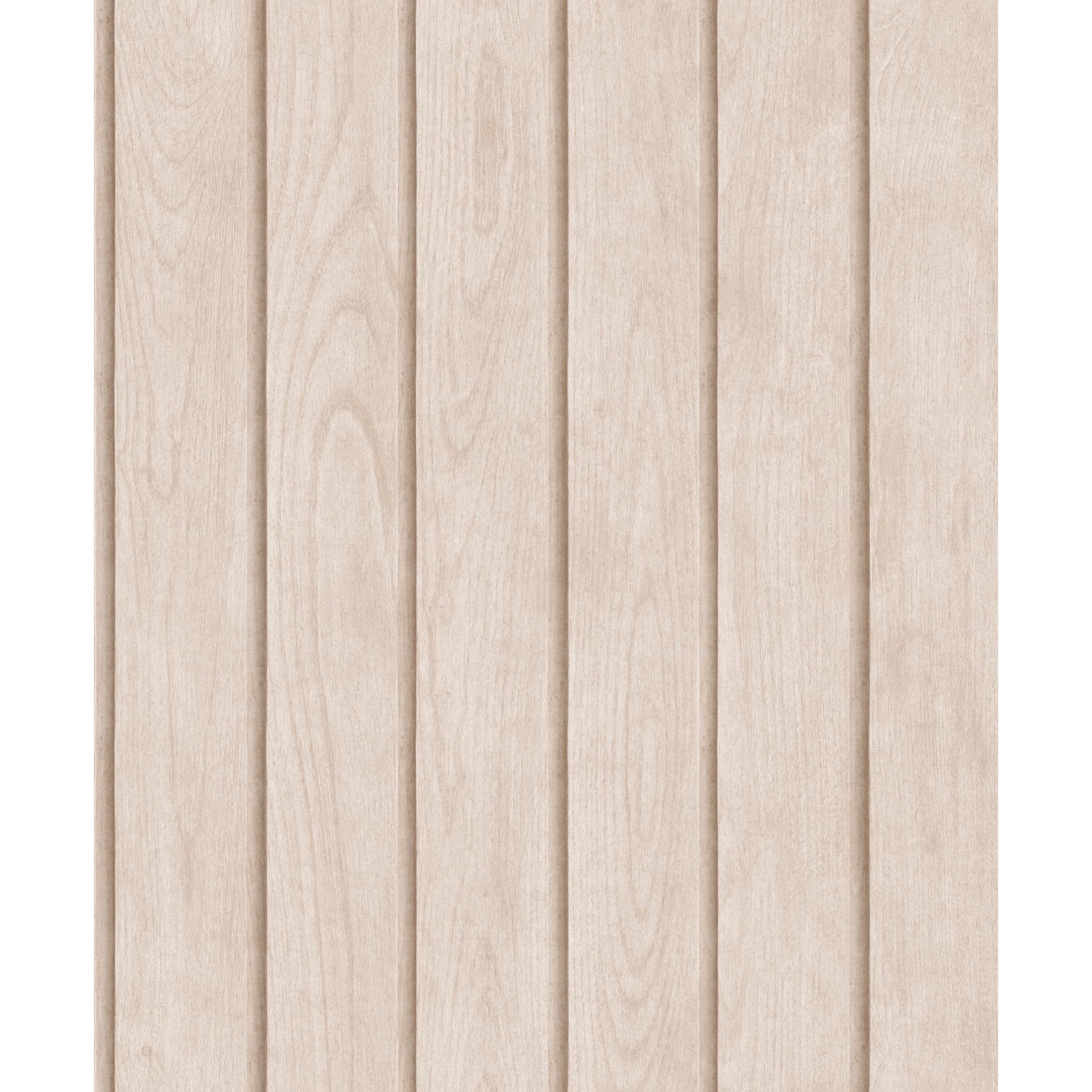 Papier peint lambris bois vertical beige rosé clair