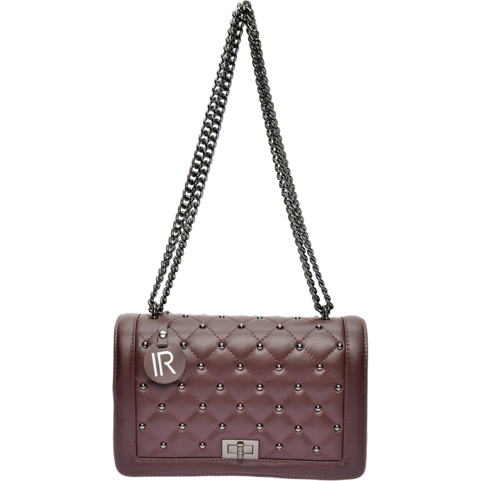 Borsa a tracolla Isabella Rhea Bordeaux