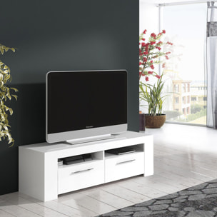 Mueble Tv 2 Puertas 120x40x42 Cm Blanco Artik