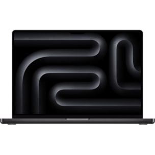 Ordinateur Apple MACBOOK Pro 16" Puce M4 Max CPU 14 / GPU 32 coeurs Mémoire RAM 36Go Stockage 1To SSD XDR Noir sidéral