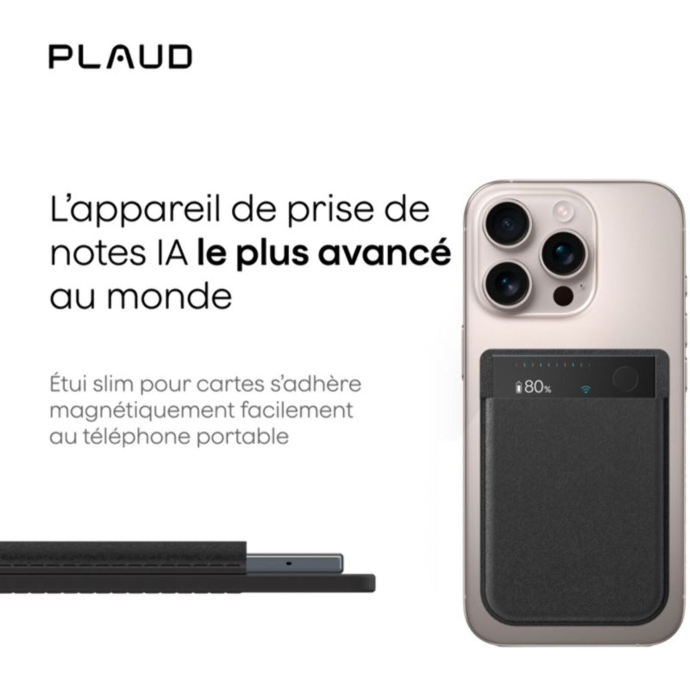 DICTAPHONE PLAUD Note Pro Argent