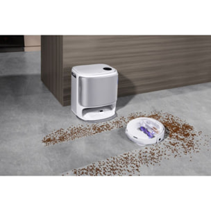 Robot Aspirateur Laveur NARWAL Freo Z10 Ultra Blanc Argente