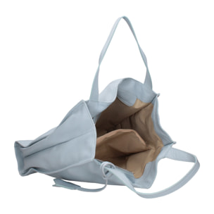 Borsa a spalla da donna - Modello Aelia - Vera pelle - 40.0 x 36.0 x 12.0 cm
