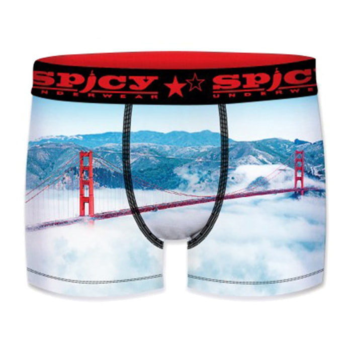 Calzoncillos boxer SPICY con dibujo para hombre